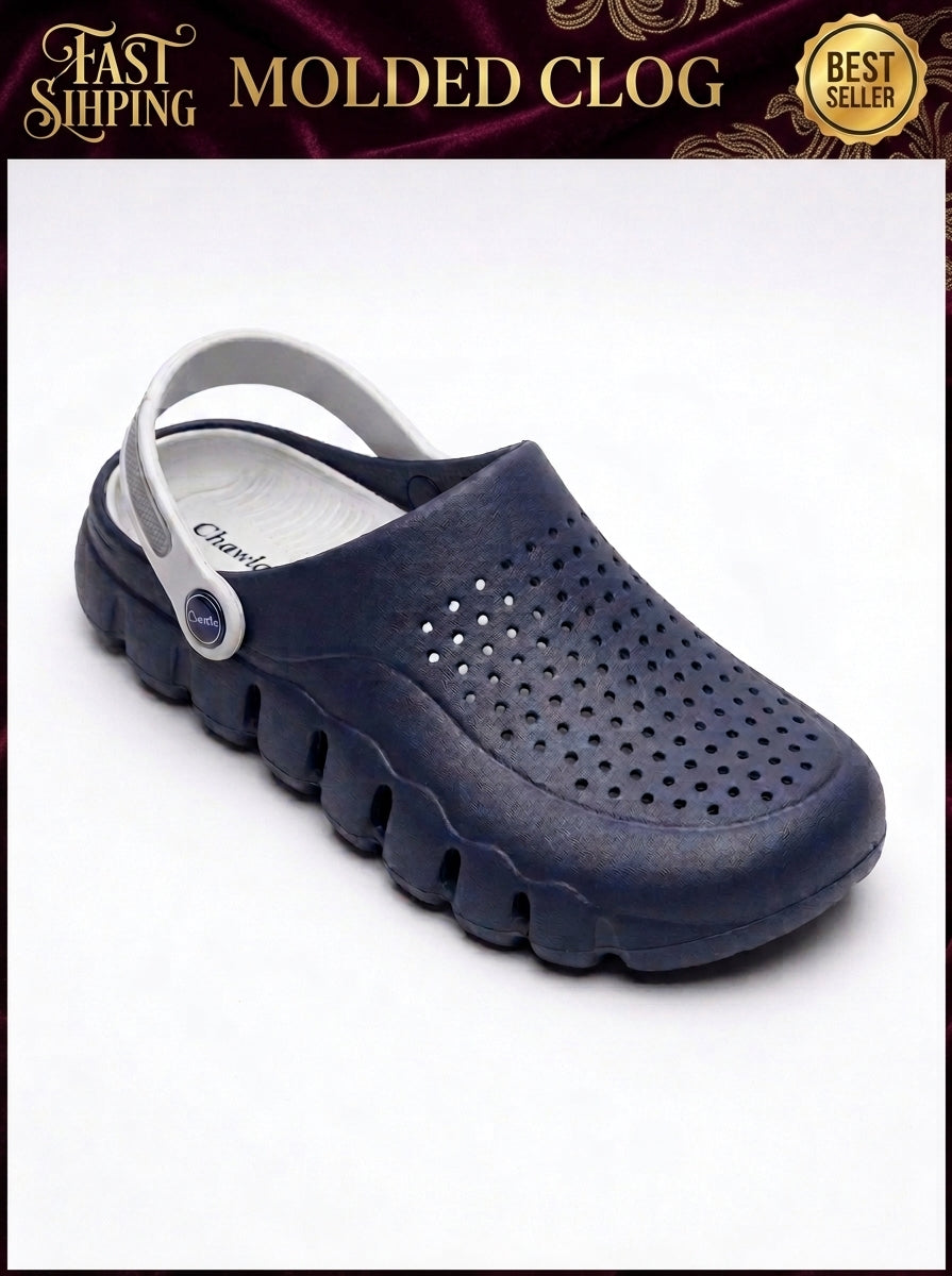 Chawla Men's Casual Molded Foam Clogs – Lightweight Non-Slip Breathable Water Shoes