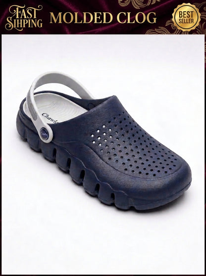 Chawla Men's Casual Molded Foam Clogs – Lightweight Non-Slip Breathable Water Shoes