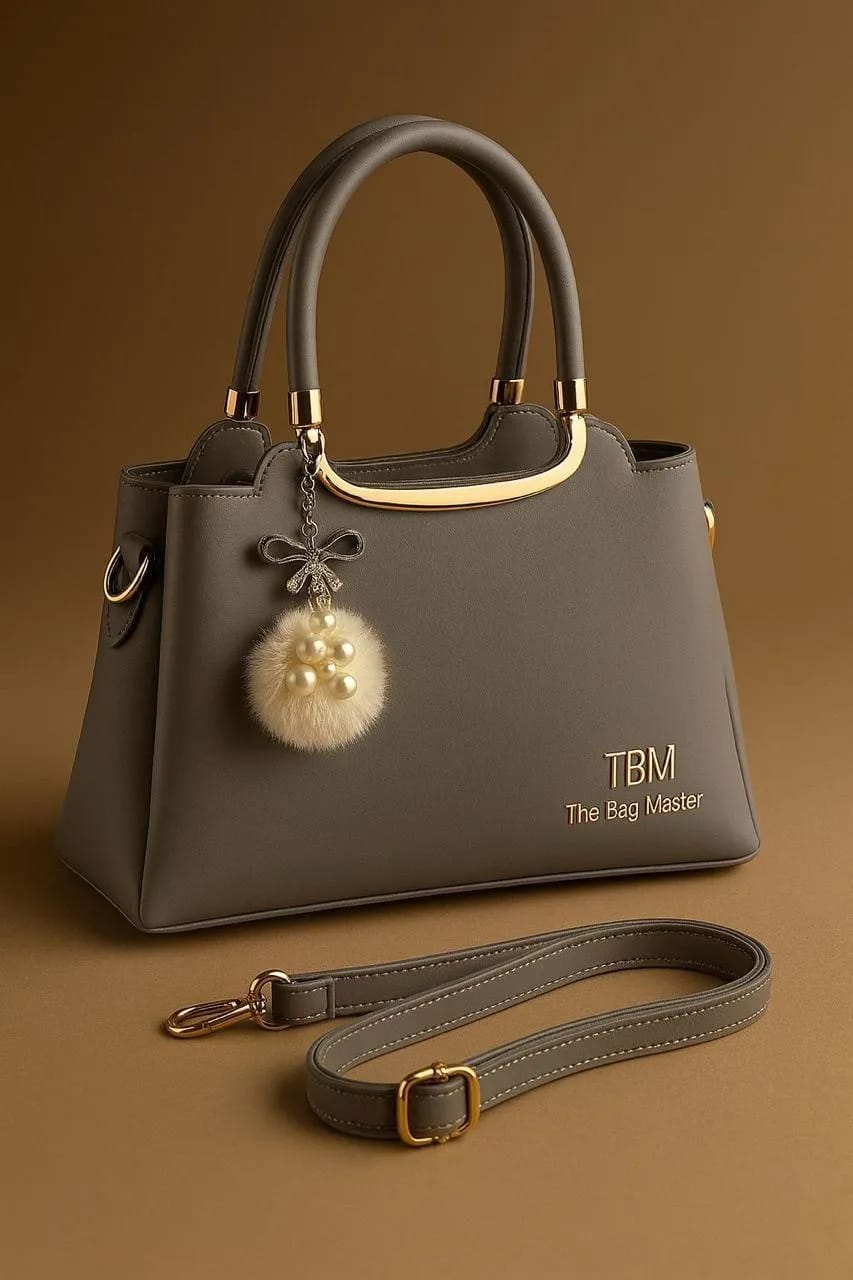 Stylish Women's Rexine Hand Bag - 1 Pc