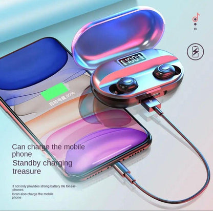 Long-Lasting Battery With Fast Charge Earbuds