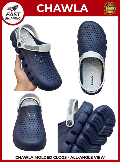 Chawla Men's Casual Molded Foam Clogs – Lightweight Non-Slip Breathable Water Shoes