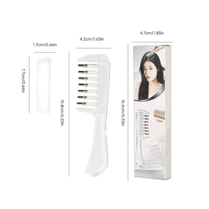 Hair Oil Applicator Comb with Scalp Massage & Liquid Reservoir – Beard & Hair Care