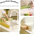 Silicone Sink Splash Guard – Flexible Water Baffle for Kitchen & Bathroom